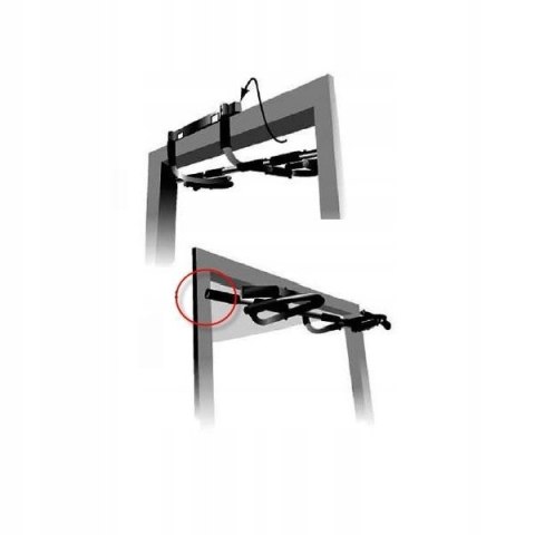 Drążek do Podciągania na Drzwi