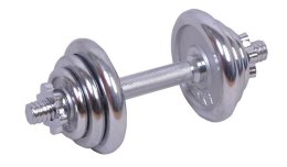 Chromowana Hantla z talerzami 2 x 2,5 kg 2 x 1,25 kg S